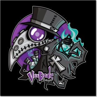 Plague Doctor Posters and Art